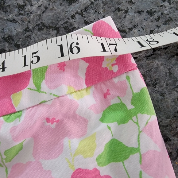 🛍️Floral Pink Women's Pants XL - Picture 6 of 8